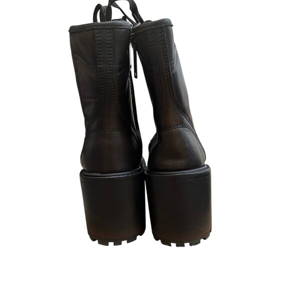 Thursday Boot Company Rebel Zip Up Leather Boots Size 10.5 Handmade - Picture 6 of 9